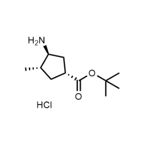 tert-Butyl (1R,3S,4S)-3-amino-4-methylcyclopentane-1-carboxylate hydrochloride|CS-1299133