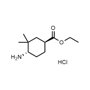 Ethyl (1S,4S)-4-amino-3,3-dimethylcyclohexane-1-carboxylate hydrochloride|CS-1299136