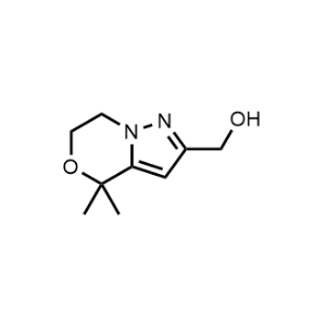(4,4-Dimethyl-6,7-dihydro-4H-pyrazolo[5,1-c][1,4]oxazin-2-yl)methanol|CS-1299154