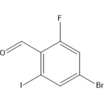 4-Bromo-2-fluoro-6-iodobenzaldehyde|CS-1299158