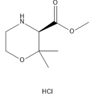 Methyl (R)-2,2-dimethylmorpholine-3-carboxylate hydrochloride|CS-1299215