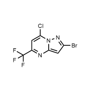 2-Bromo-7-chloro-5-(trifluoromethyl)pyrazolo[1,5-a]pyrimidine|CS-1299443