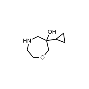 6-Cyclopropyl-1,4-oxazepan-6-ol|CS-1299472