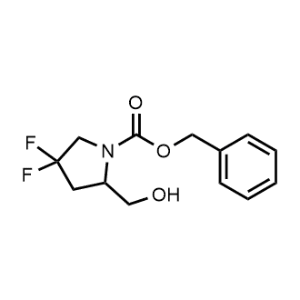 Benzyl 4,4-difluoro-2-(hydroxymethyl)pyrrolidine-1-carboxylate|CS-1299477