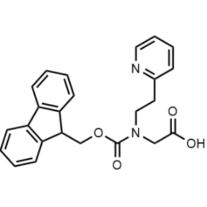 N-[(9H-Fluoren-9-ylmethoxy)carbonyl]-N-[2-(2-pyridinyl)ethyl]glycine|CS-1299636
