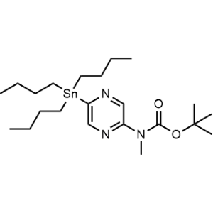 tert-Butyl methyl(5-(tributylstannyl)pyrazin-2-yl)carbamate|CS-1299657