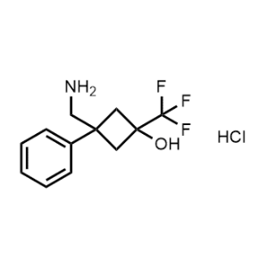 3-(Aminomethyl)-3-phenyl-1-(trifluoromethyl)cyclobutan-1-ol hydrochloride|CS-1299691