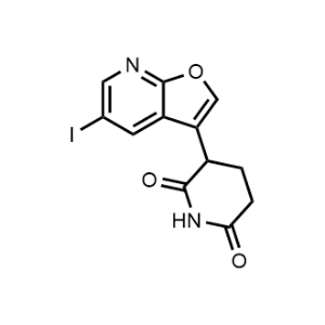 3-(5-Iodofuro[2,3-b]pyridin-3-yl)piperidine-2,6-dione|CS-1299698