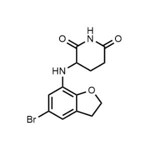 3-((5-Bromo-2,3-dihydrobenzofuran-7-yl)amino)piperidine-2,6-dione|CS-1299850