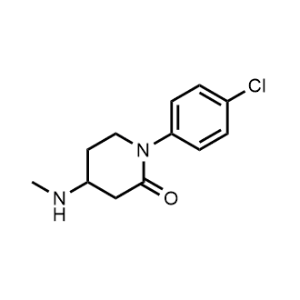 1-(4-Chlorophenyl)-4-(methylamino)-2-piperidinone|CS-1299872