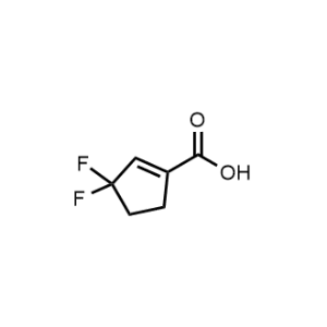 3,3-Difluorocyclopent-1-ene-1-carboxylic acid|CS-1299890