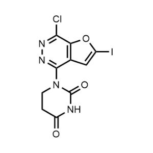 1-(7-Chloro-2-iodofuro[2,3-d]pyridazin-4-yl)dihydropyrimidine-2,4(1H,3H)-dione|CS-1299948