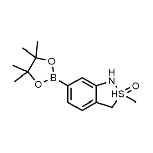 2-Methyl-6-(4,4,5,5-tetramethyl-1,3,2-dioxaborolan-2-yl)-2,3-dihydro-1H-2l4-benzo[c]isothiazole 2-oxide|CS-1299987