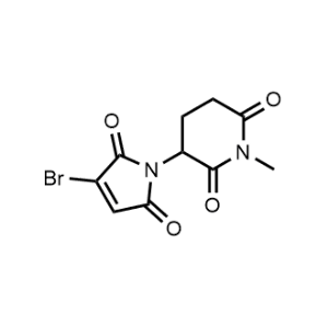 3-(3-Bromo-2,5-dioxo-2,5-dihydro-1H-pyrrol-1-yl)-1-methylpiperidine-2,6-dione|CS-1300001