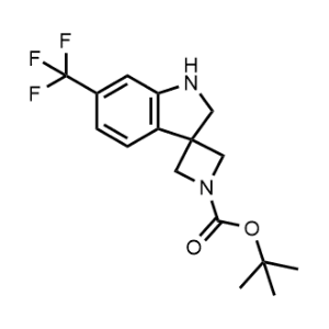 tert-Butyl 6'-(trifluoromethyl)spiro[azetidine-3,3'-indoline]-1-carboxylate|CS-1300223