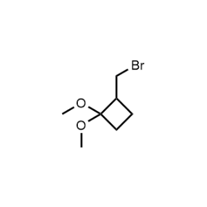 2-(Bromomethyl)-1,1-dimethoxycyclobutane|CS-1300231