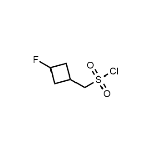 3-Fluorocyclobutanemethanesulfonyl chloride|CS-1300360