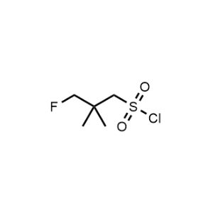 3-Fluoro-2,2-dimethyl-1-propanesulfonyl chloride|CS-1300361