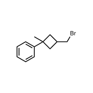 (3-(Bromomethyl)-1-methylcyclobutyl)benzene|CS-1300526