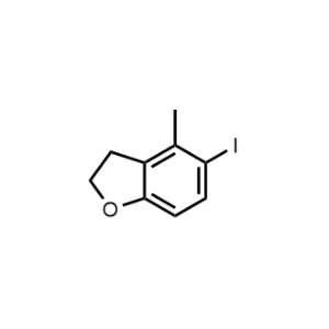 5-Iodo-4-methyl-2,3-dihydrobenzofuran|CS-1300610