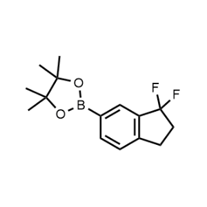 2-(3,3-Difluoro-2,3-dihydro-1H-inden-5-yl)-4,4,5,5-tetramethyl-1,3,2-dioxaborolane|CS-1300629