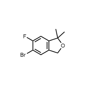 5-Bromo-6-fluoro-1,1-dimethyl-1,3-dihydroisobenzofuran|CS-1300687