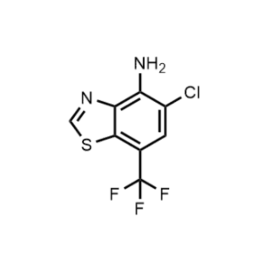 5-Chloro-7-(trifluoromethyl)benzo[d]thiazol-4-amine|CS-1300689