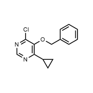 5-(Benzyloxy)-4-chloro-6-cyclopropylpyrimidine|CS-1300699