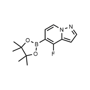 4-Fluoro-5-(4,4,5,5-tetramethyl-1,3,2-dioxaborolan-2-yl)pyrazolo[1,5-a]pyridine|CS-1300723