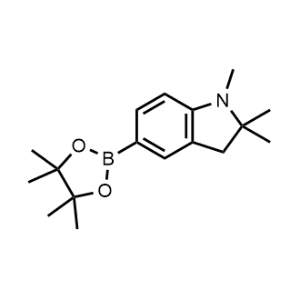1,2,2-Trimethyl-5-(4,4,5,5-tetramethyl-1,3,2-dioxaborolan-2-yl)indoline|CS-1300738
