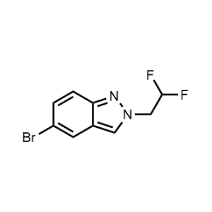 5-Bromo-2-(2,2-difluoroethyl)-2H-indazole|CS-1300760