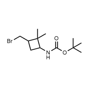 tert-Butyl (3-(bromomethyl)-2,2-dimethylcyclobutyl)carbamate|CS-1301033