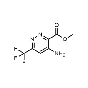 Methyl 4-amino-6-(trifluoromethyl)pyridazine-3-carboxylate|CS-1301502