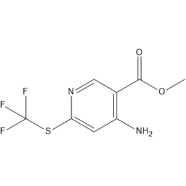 Methyl 4-amino-6-((trifluoromethyl)thio)nicotinate|CS-1301620
