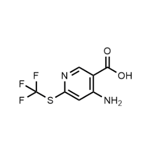 4-Amino-6-((trifluoromethyl)thio)nicotinic acid|CS-1301621