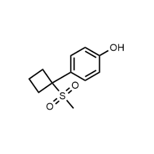 4-(1-(Methylsulfonyl)cyclobutyl)phenol|CS-1302271