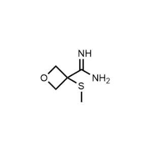 3-(Methylthio)oxetane-3-carboximidamide|CS-1302300