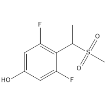 3,5-Difluoro-4-(1-(methylsulfonyl)ethyl)phenol|CS-1302314