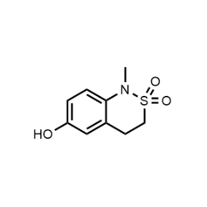6-Hydroxy-1-methyl-3,4-dihydro-1H-benzo[c][1,2]thiazine 2,2-dioxide|CS-1302340