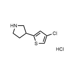 3-(4-Chlorothiophen-2-yl)pyrrolidine hydrochloride|CS-1302346