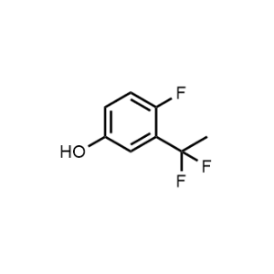 3-(1,1-Difluoroethyl)-4-fluorophenol|CS-1302392