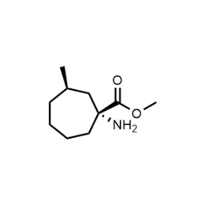 rel-Methyl (1R,3R)-1-amino-3-methylcycloheptane-1-carboxylate|CS-1302616
