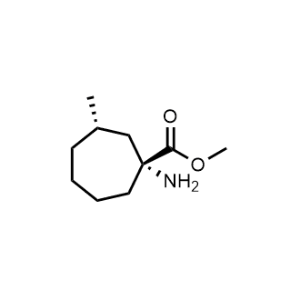 rel-Methyl (1R,3S)-1-amino-3-methylcycloheptane-1-carboxylate|CS-1302657
