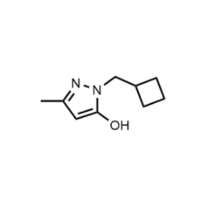 1-(Cyclobutylmethyl)-3-methyl-1H-pyrazol-5-ol|CS-1302668
