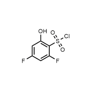 2,4-Difluoro-6-hydroxybenzenesulfonyl chloride|CS-1302688