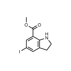 Methyl 5-iodoindoline-7-carboxylate|CS-1302799