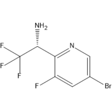 (R)-1-(5-Bromo-3-fluoropyridin-2-yl)-2,2,2-trifluoroethan-1-amine|CS-1302833