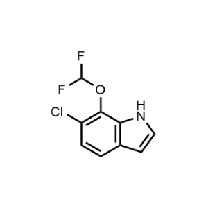 6-Chloro-7-(difluoromethoxy)-1H-indole|CS-1303064