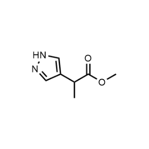 Methyl 2-(1H-pyrazol-4-yl)propanoate|CS-1303613