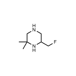 6-(Fluoromethyl)-2,2-dimethylpiperazine|CS-1303626